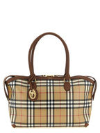 Beige Cotton Tote Bag