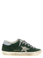 Bicolor Leather Low Top Sneakers