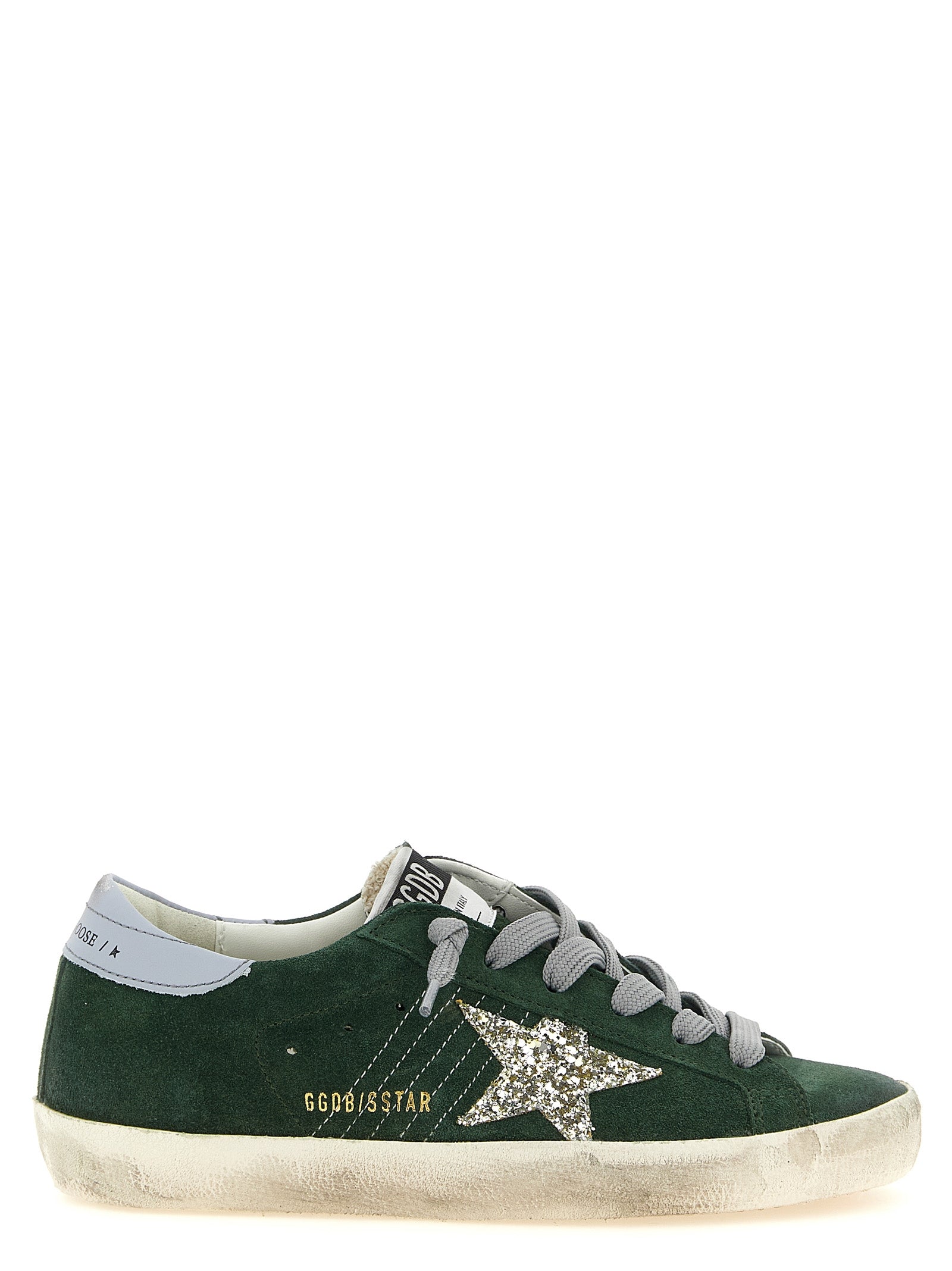 Bicolor Leather Low Top Sneakers