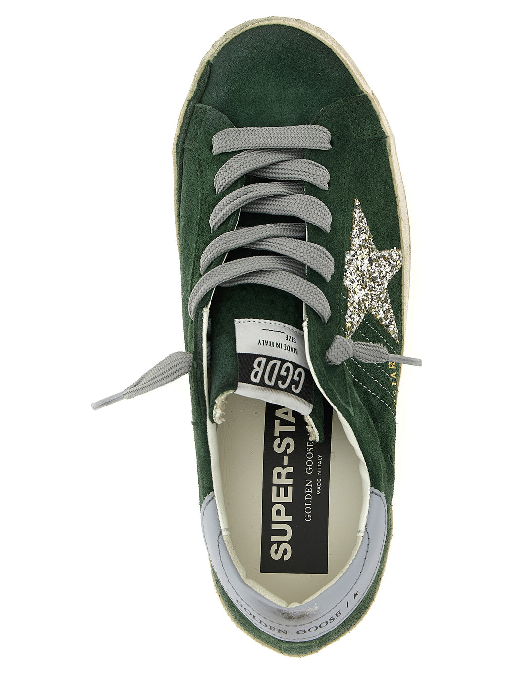 Bicolor Leather Low Top Sneakers