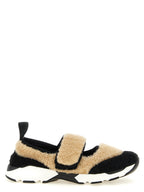 Bicolor Lamb Leather Chunky Sneakers
