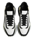 White Black Daymaster Two Tone Sneaker Shoes