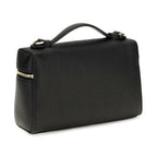 Black Calf Leather Bos Taurus Handbag