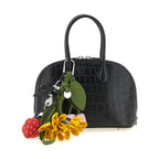 Black Cowhide Handbag