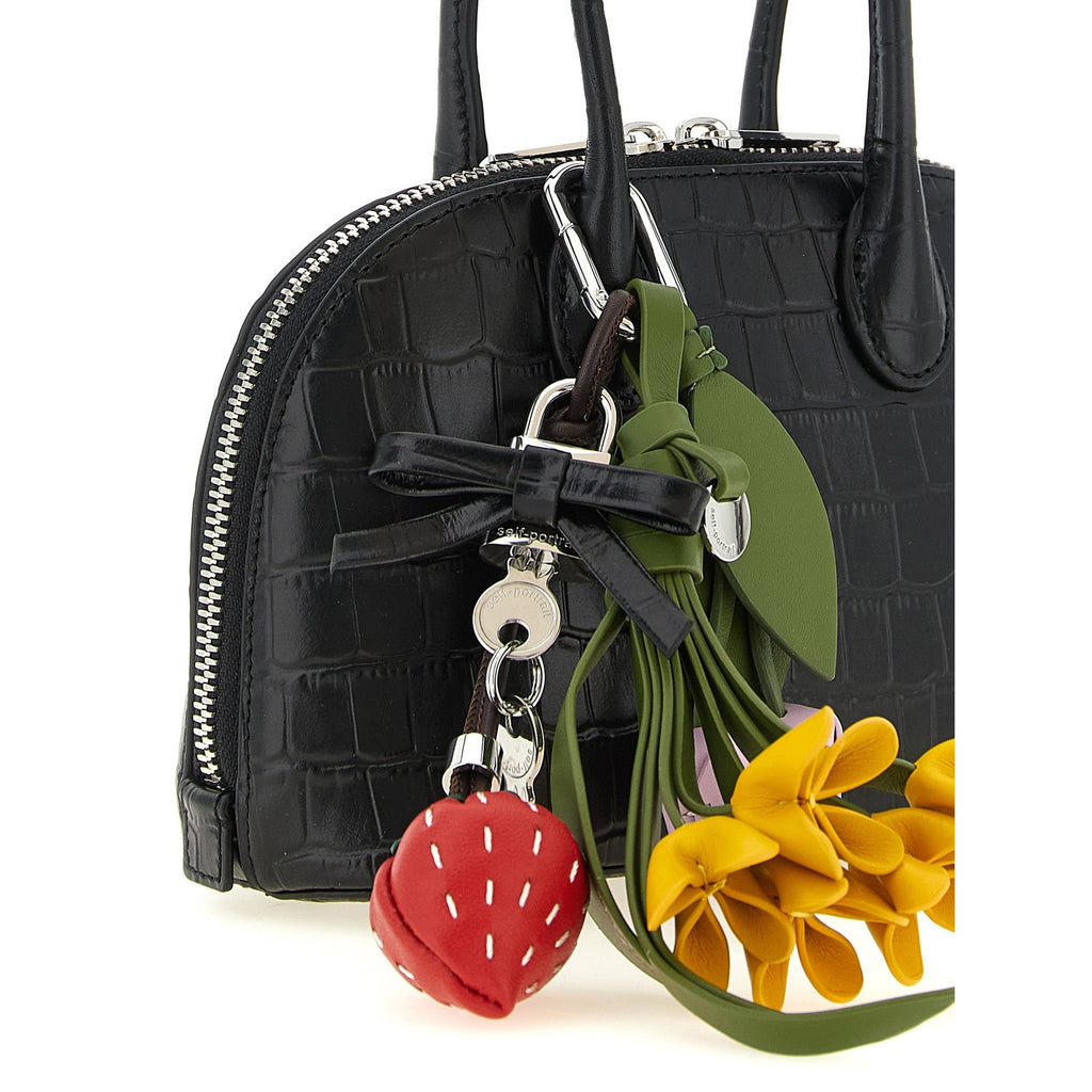 Black Cowhide Handbag