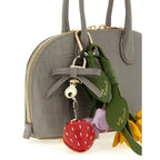 Gray Cowhide Handbag