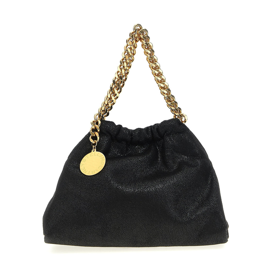 Black Polyester Crossbody Bag