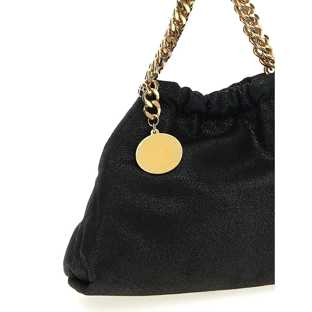 Black Polyester Crossbody Bag