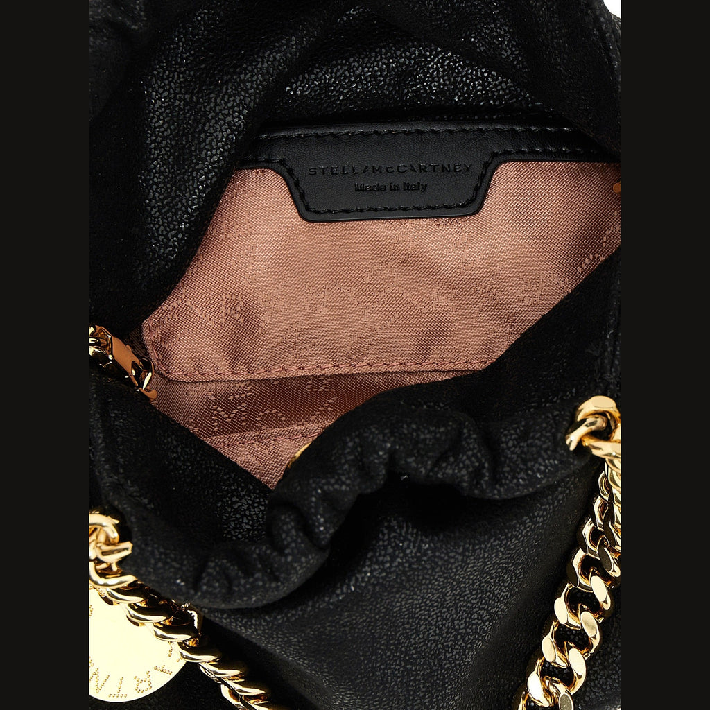 Black Polyester Crossbody Bag