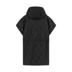 Black Polyamide Sleeveless Jacket
