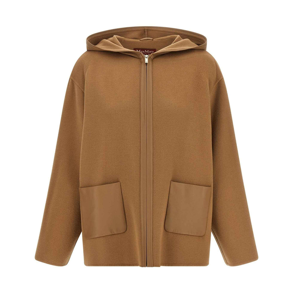 Beige Virgin Wool Coat