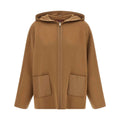 Beige Virgin Wool Coat