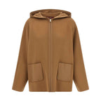 Beige Virgin Wool Coat