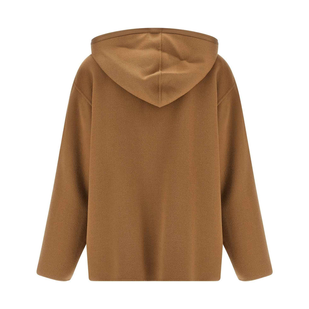 Beige Virgin Wool Coat
