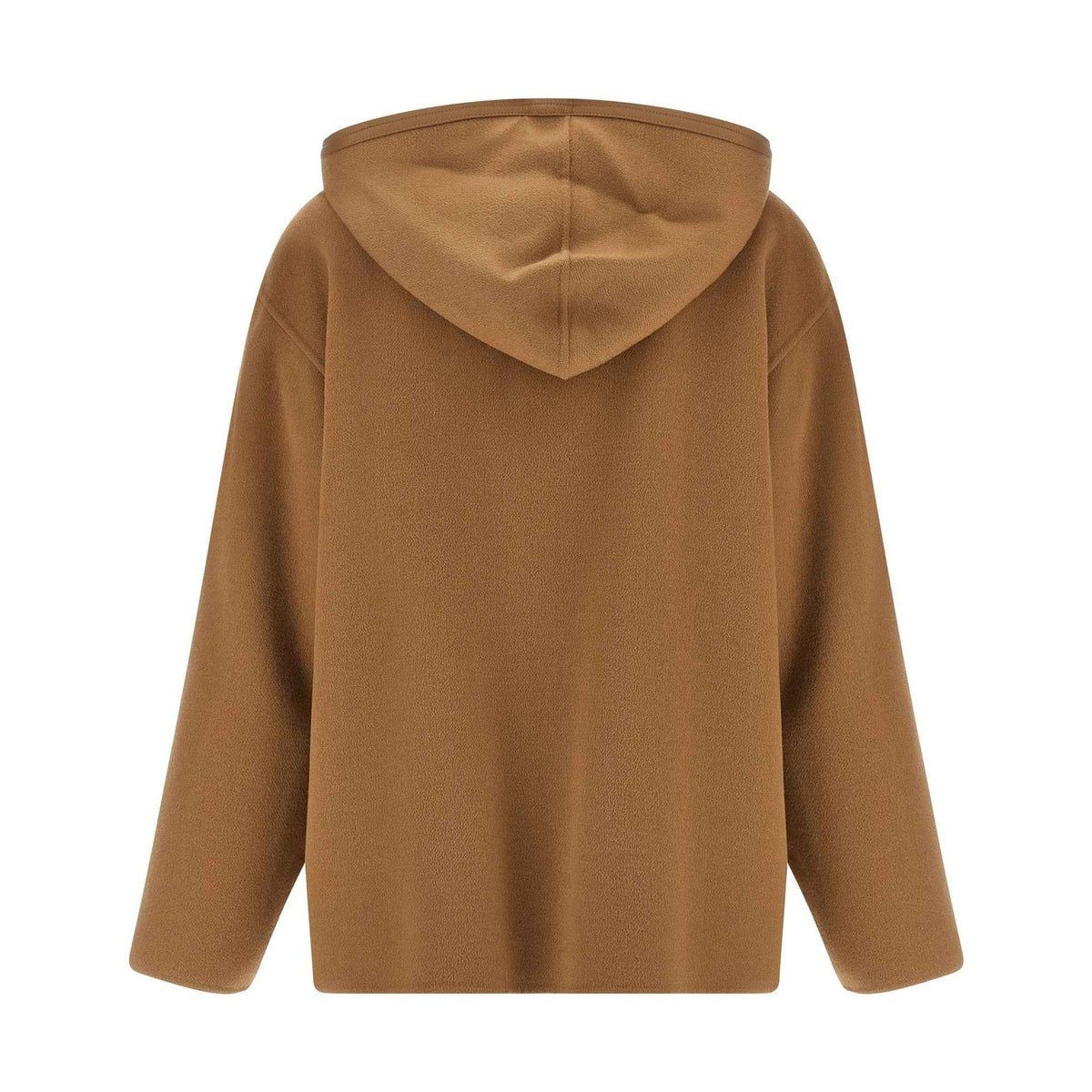 Beige Virgin Wool Coat