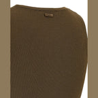 Bicolor Viscose Sleeveles T-Shirt