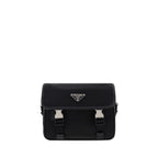 Black Polyamide Shoulder Bag
