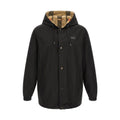 Black Polyester Coat
