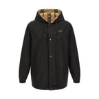 Black Polyester Coat