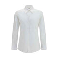 White Cotton Dress Shirt