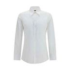 White Cotton Dress Shirt