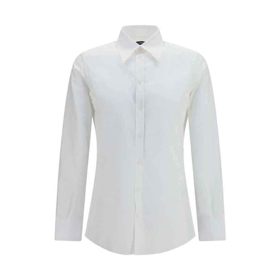 White Cotton Dress Shirt