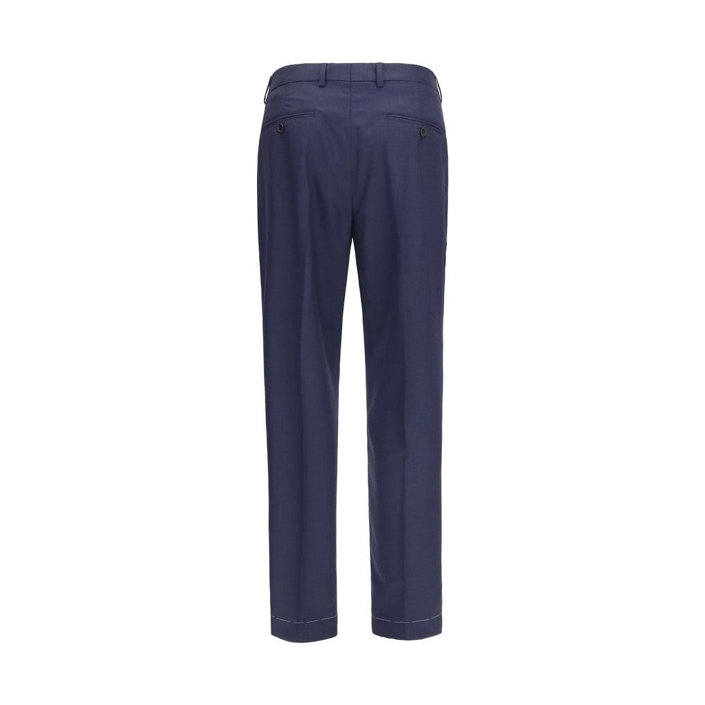 Blue Wool Oves Aries Dress Pants