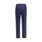 Blue Wool Oves Aries Dress Pants