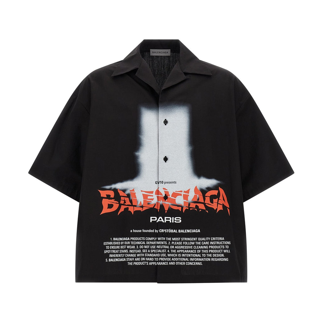 Black Cotton Blouse