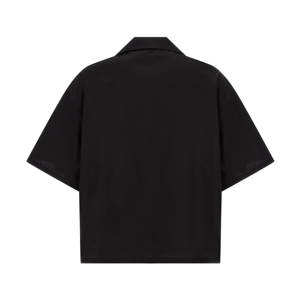 Black Cotton Blouse