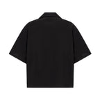 Black Cotton Blouse