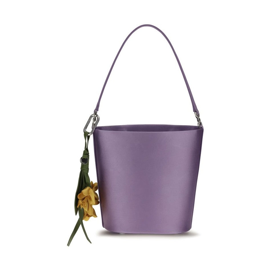 Purple Polyester Backet Bag