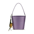 Purple Polyester Backet Bag