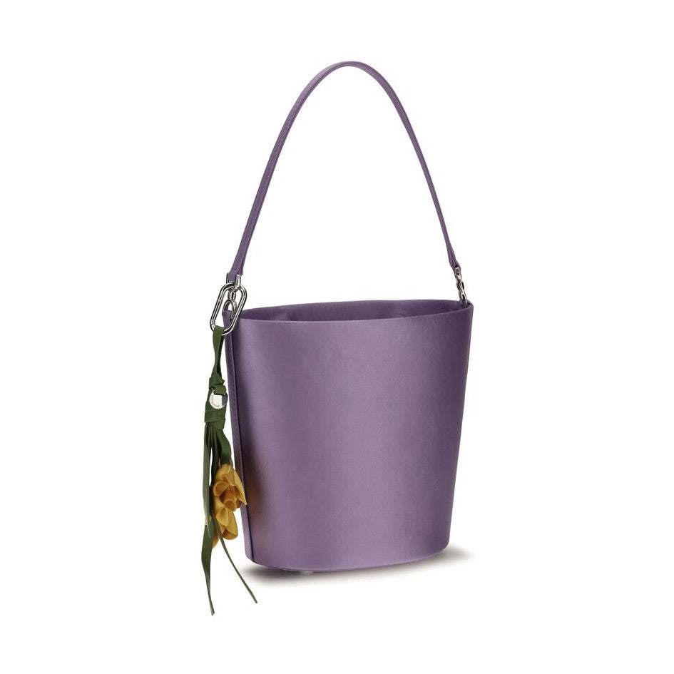 Purple Polyester Backet Bag