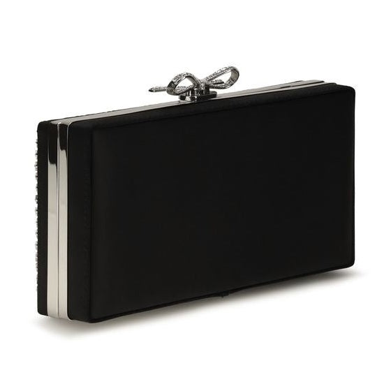 Silver Glass Clutch Bag
