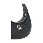Black Calfskin Shoulder Bag