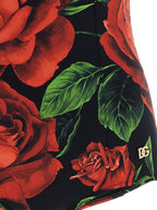 Multicolor Polyamide One-Piece Swimsuit