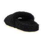 Black Polyester Slides