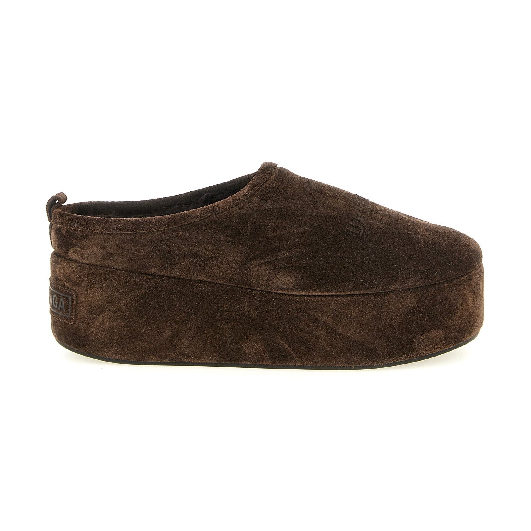 Brown Calfskin Mules