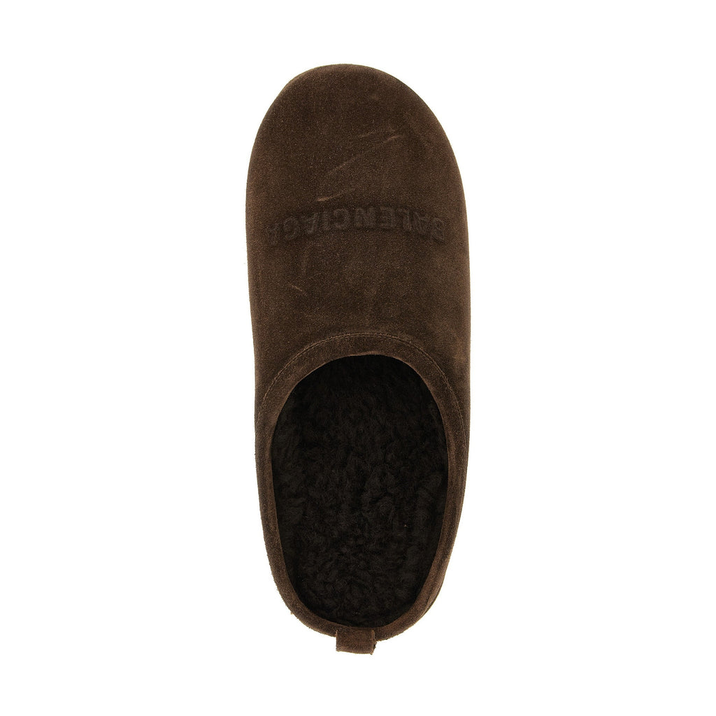 Brown Calfskin Mules