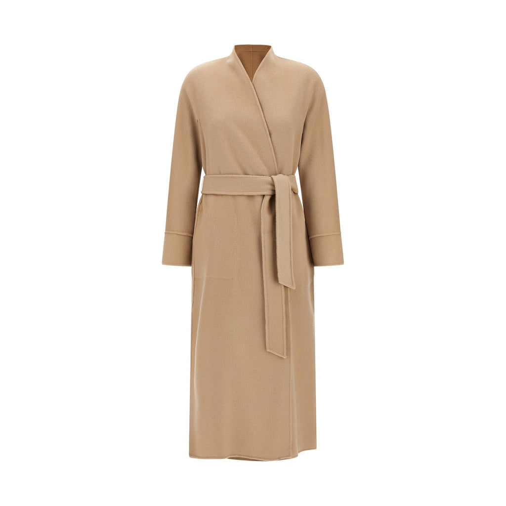 Beige Wool Coat