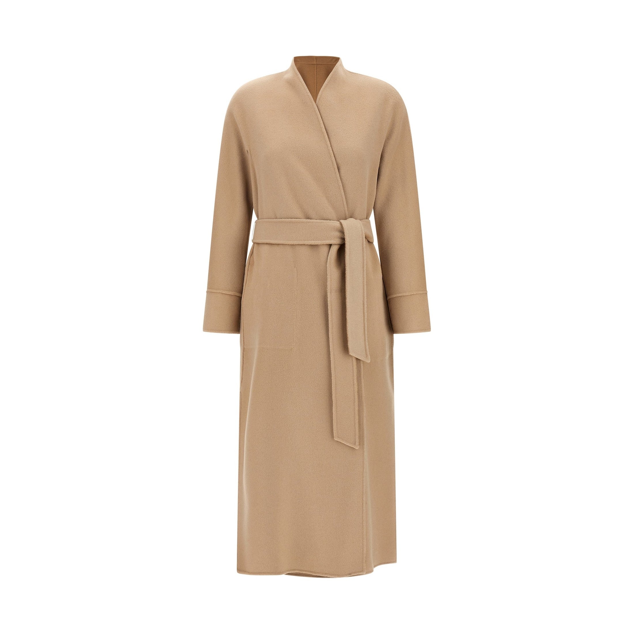 Beige Wool Coat