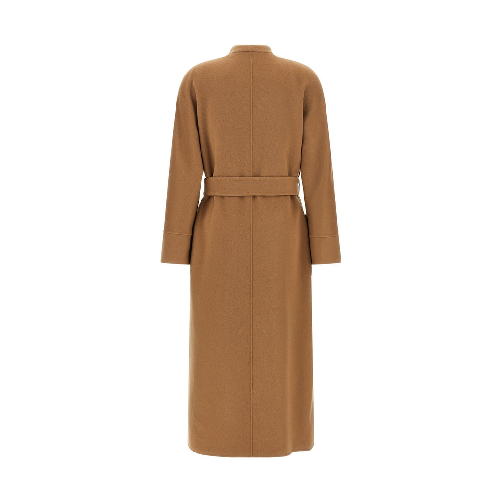 Beige Wool Coat