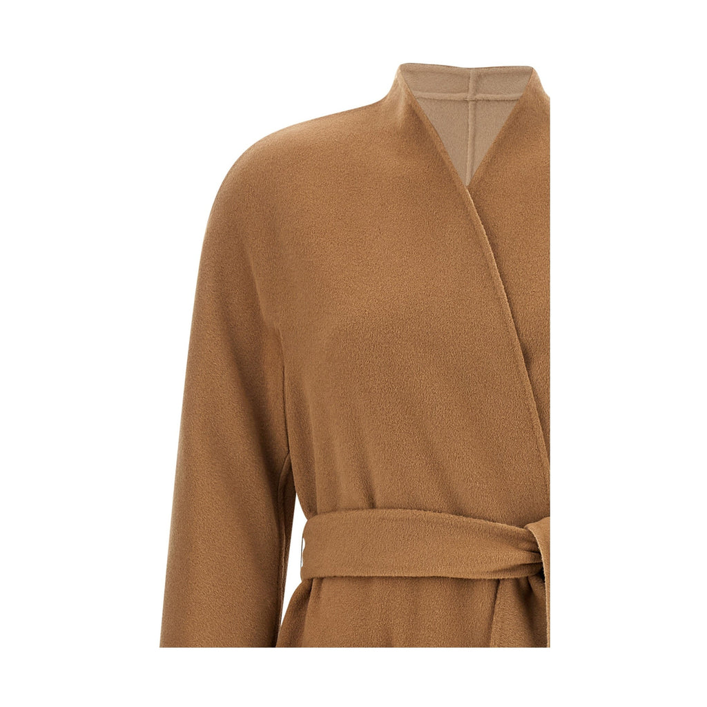 Beige Wool Coat