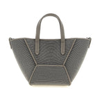 Gray Calfskin Handbag