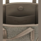 Gray Calfskin Handbag