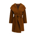 Brown Wool Oves Aries Coat