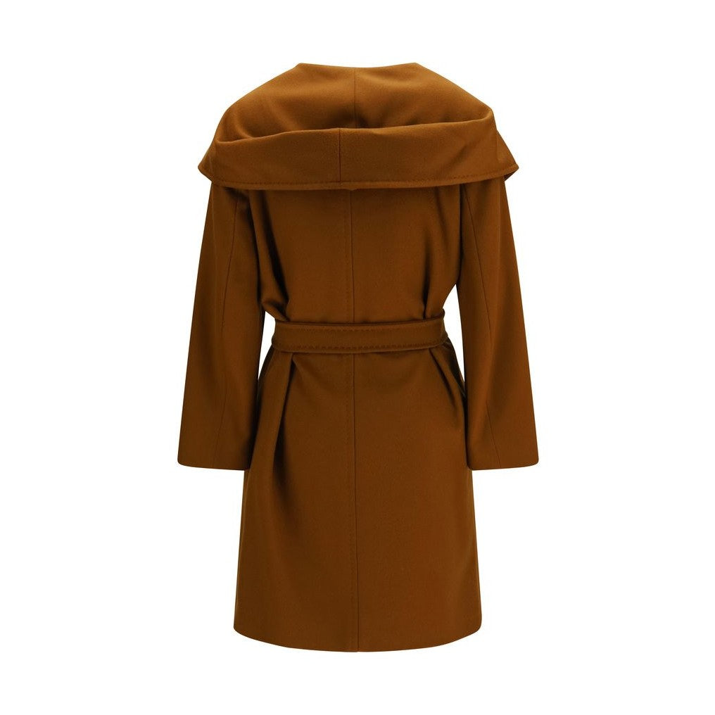 Brown Wool Oves Aries Coat