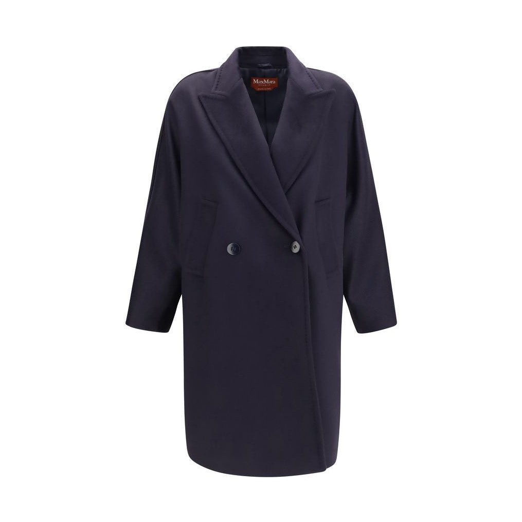 Blue Wool Oves Aries Coat