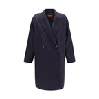 Blue Wool Oves Aries Coat